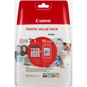 Original Canon 2106C004 / CLI581 Tintenpatrone MultiPack