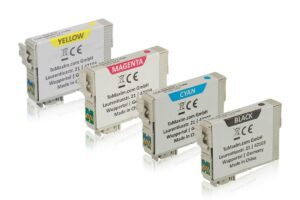 Multipack kompatibel zu Epson C13T12854010 / T1285 enthält 4x Tintenpatrone