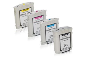 Multipack kompatibel zu HP C9396AE / 88XL enthält 1xBK