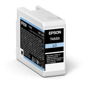 Original Epson C13T46S500 / T46S5 Tintenpatrone cyan hell