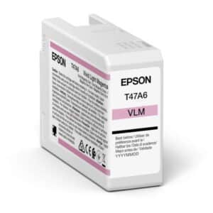 Original Epson C13T47A600 / T47A6 Tintenpatrone magenta hell