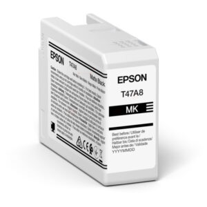 Original Epson C13T47A800 / T47A8 Tintenpatrone schwarz matt