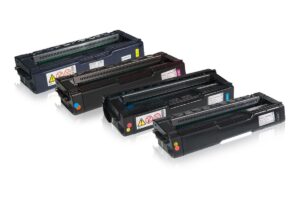 Multipack kompatibel zu Ricoh 406094 / TYPE SPC 220 enthält 4x Tonerkartusche