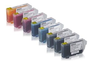 Multipack kompatibel zu Canon 6384B001 / CLI42 enthält 8x Tintenpatrone