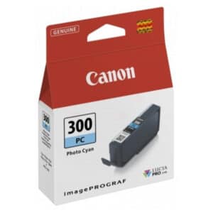 Original Canon 4197C001 / PFI300PC Tintenpatrone cyan hell