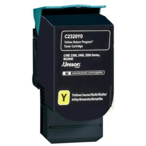 Original Lexmark C2320Y0 Toner gelb