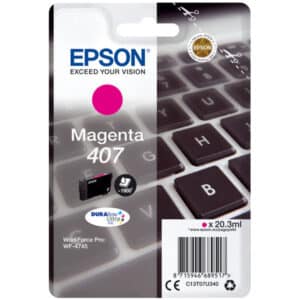 Original Epson C13T07U340 / 407 Tintenpatrone magenta