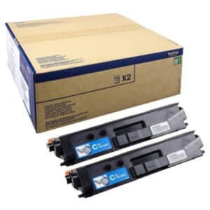 Original Brother TN329CTWIN Toner cyan