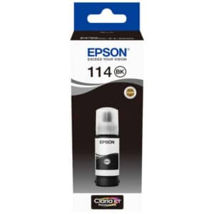 Original Epson C13T07A140 / 114 Tintenflasche schwarz