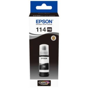 Original Epson C13T07B140 / 114 Tintenflasche schwarz