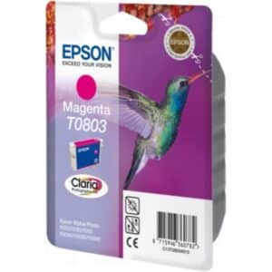 Original Epson C13T08034010 / T0803 Tintenpatrone magenta