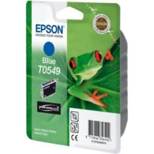 Original Epson C13T05494010 / T0549 Tintenpatrone blau