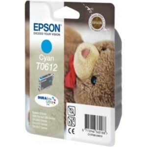 Original Epson C13T06124010 / T0612 Tintenpatrone cyan