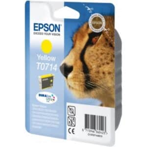 Original Epson C13T07144022 / T0714 Tintenpatrone gelb