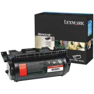 Original Lexmark X644X31E Toner schwarz