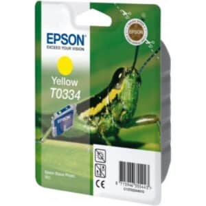 Original Epson C13T03344010 / T0334 Tintenpatrone gelb