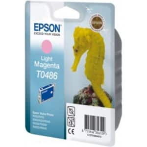 Original Epson C13T04864010 / T0486 Tintenpatrone magenta hell