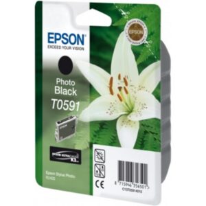 Original Epson C13T05914010 / T0591 Tintenpatrone schwarz