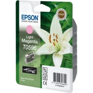 Original Epson C13T05964010 / T0596 Tintenpatrone magenta hell