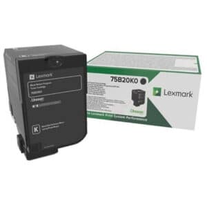 Original Lexmark 75B20K0 Toner schwarz