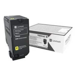 Original Lexmark 75B0040 Toner gelb