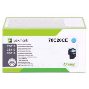 Original Lexmark 70C20CE Toner cyan