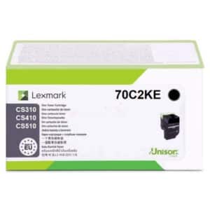 Original Lexmark 70C20KE Toner schwarz