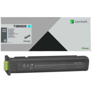 Original Lexmark 73B0020 Toner cyan