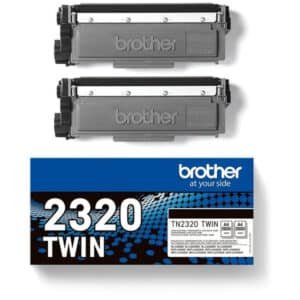 Original Brother TN2320TWIN Toner schwarz