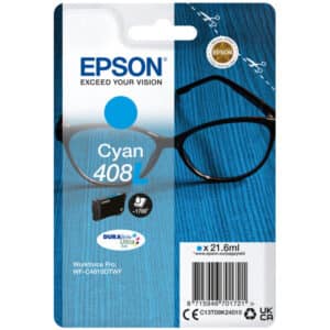 Original Epson C13T09K24010 / 408L Tintenpatrone cyan