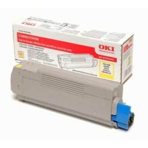 Original OKI 43324421 Toner gelb