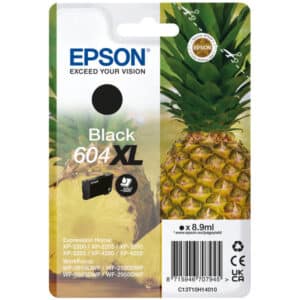 Original Epson C13T10H14010 / 604XL Tintenpatrone schwarz