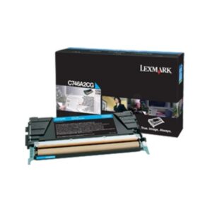 Original Lexmark C746A3CG Toner cyan