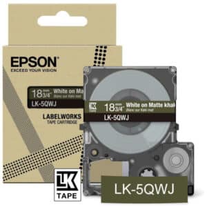 Original Epson C53S672089 / LK5QWJ DirectLabel-Etiketten