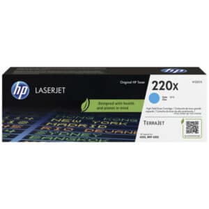 Original HP W2201X / 220X Toner cyan