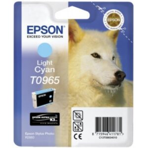 Original Epson C13T09654010 / T0965 Tintenpatrone cyan hell