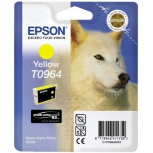 Original Epson C13T09644010 / T0964 Tintenpatrone gelb