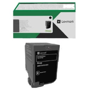 Original Lexmark 81C2XK0 Toner schwarz