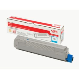 Original OKI 43487711 Toner cyan