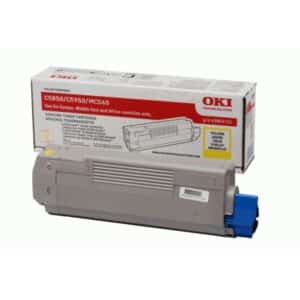 Original OKI 43865721 Toner gelb