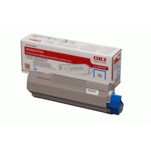 Original OKI 43872307 Toner cyan