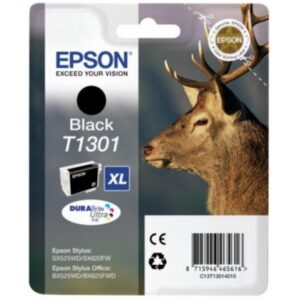 Original Epson C13T13014010 / T1301 Tintenpatrone schwarz