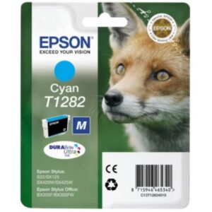 Original Epson C13T12824022 / T1282 Tintenpatrone cyan