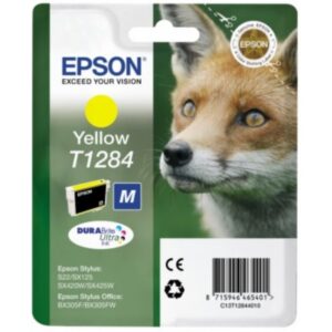 Original Epson C13T12844022 / T1284 Tintenpatrone gelb