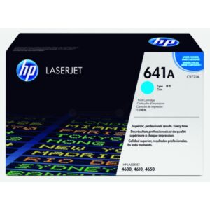 Original HP C9721A / 641A Toner cyan