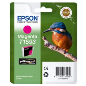 Original Epson C13T15934010 / T1593 Tintenpatrone magenta