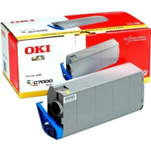 Original OKI 41963005 Toner gelb