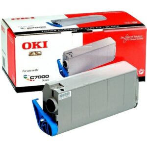 Original OKI 41963008 Toner schwarz