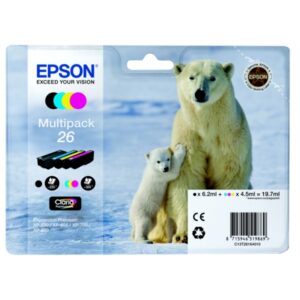 Original Epson C13T26164511 / 26 Tintenpatrone MultiPack