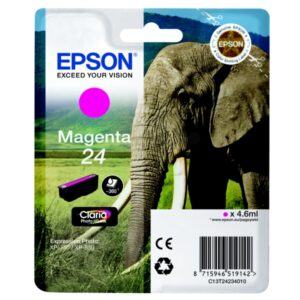 Original Epson C13T24234012 / 24 Tintenpatrone magenta